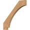Ekena Millwork 3 1/2"W x 40"D x 40"H Imperial Smooth Knee Brace, Western Red Cedar BRC04X40X40IMP00SWR - alternate 1